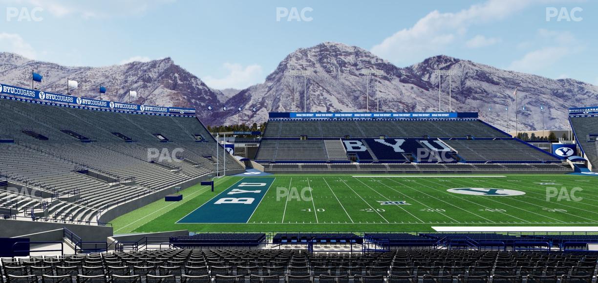 LaVell Edwards Stadium - Section 8 Seat View