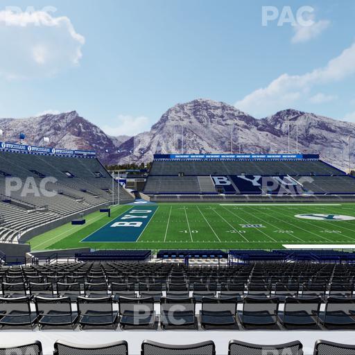 LaVell Edwards Stadium - Section 8 Seat View
