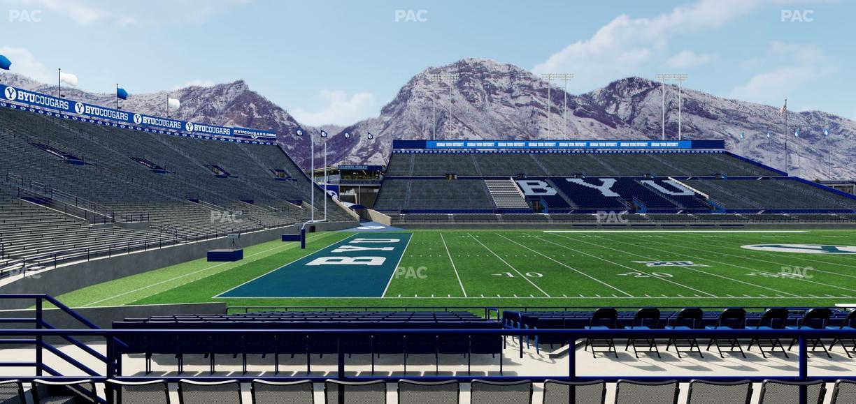 LaVell Edwards Stadium - Section 8 Seat View