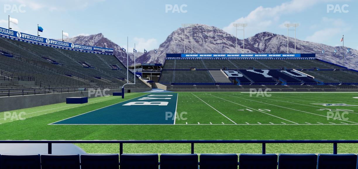 LaVell Edwards Stadium - Section 9 C Seat View