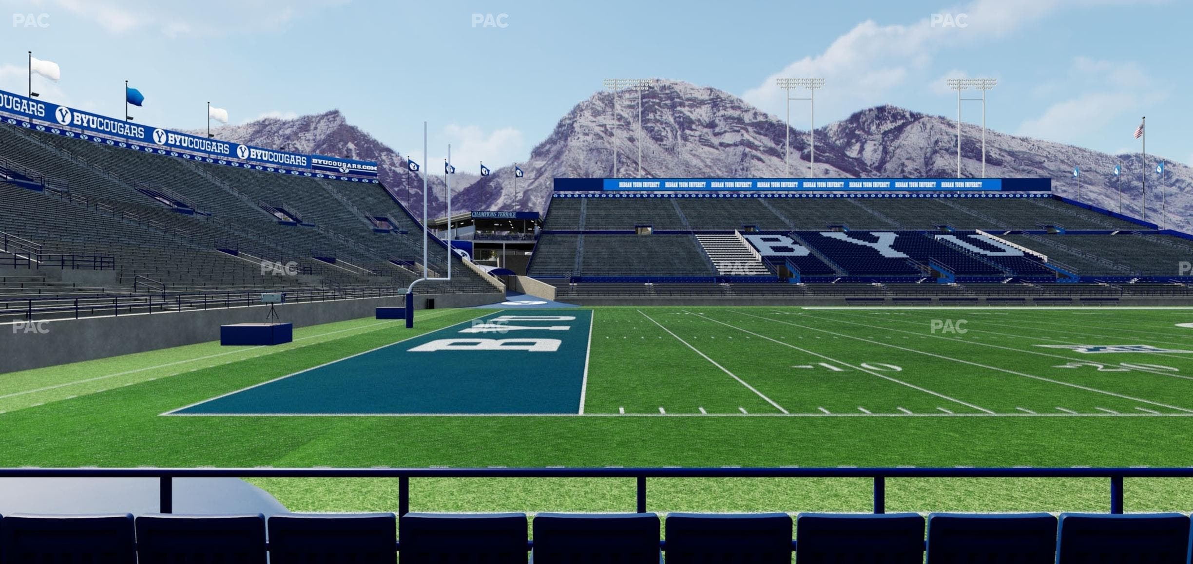 LaVell Edwards Stadium - Section 9 C Seat View