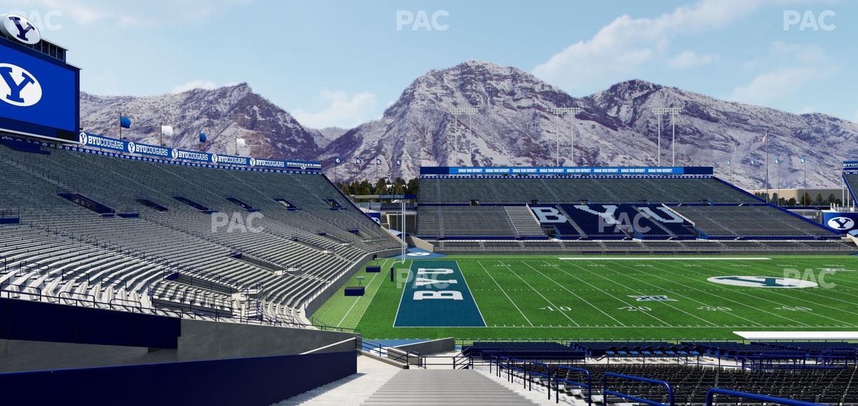 LaVell Edwards Stadium - Section 9 Seat View
