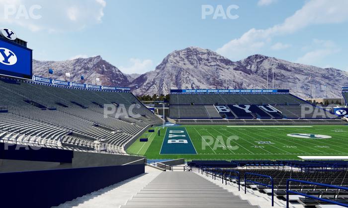 LaVell Edwards Stadium - Section 9 Seat View