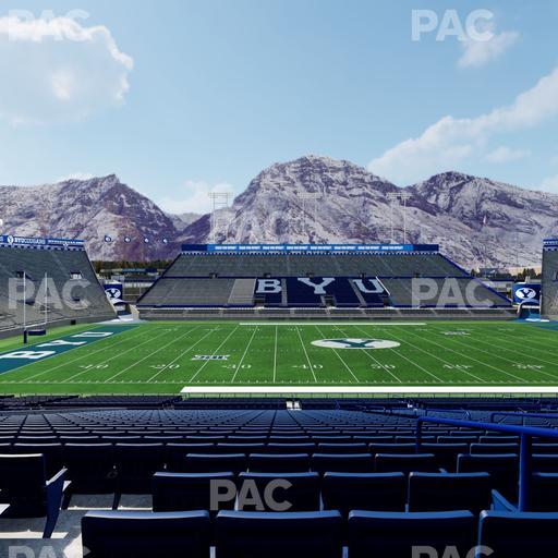LaVell Edwards Stadium - Section Plaza Boxes Seat View
