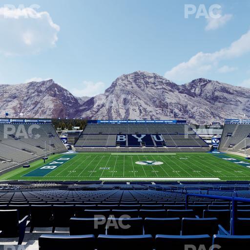 LaVell Edwards Stadium - Section Upper Boxes Seat View
