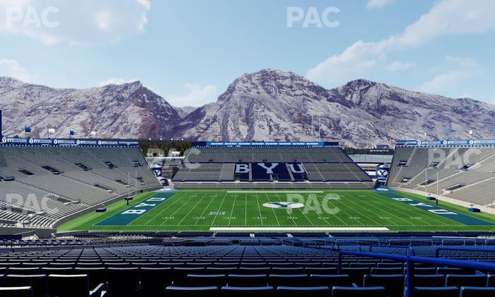 LaVell Edwards Stadium - Section Upper Boxes Seat View