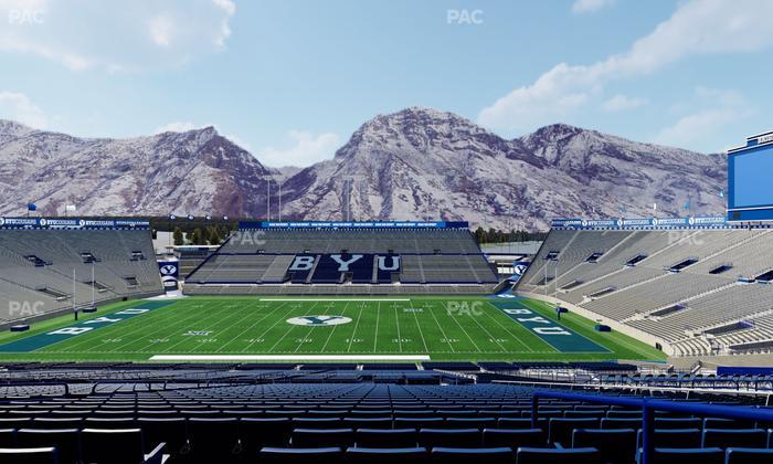 LaVell Edwards Stadium - Section Upper Boxes Seat View
