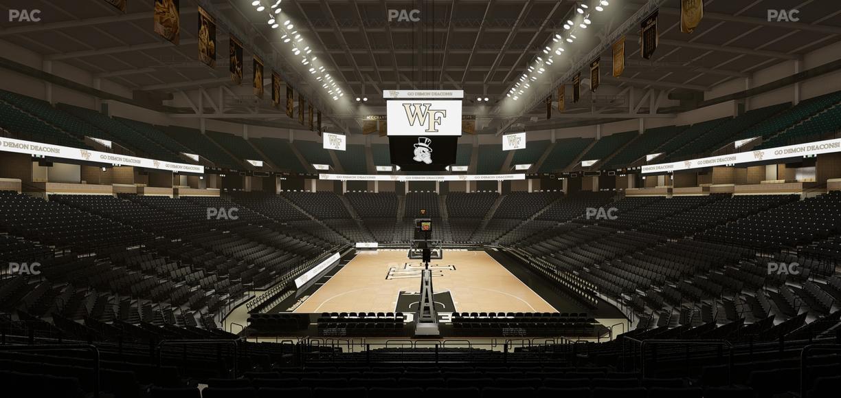 Lawrence Joel Veterans Memorial Coliseum - Section 101 Seat View