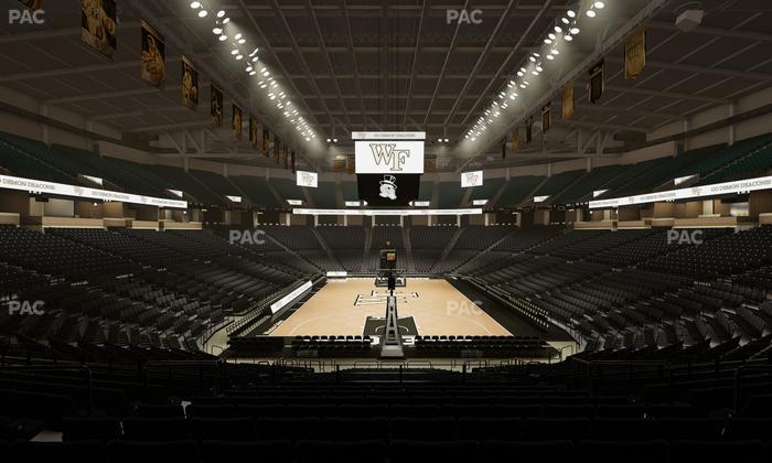 Lawrence Joel Veterans Memorial Coliseum - Section 101 Seat View