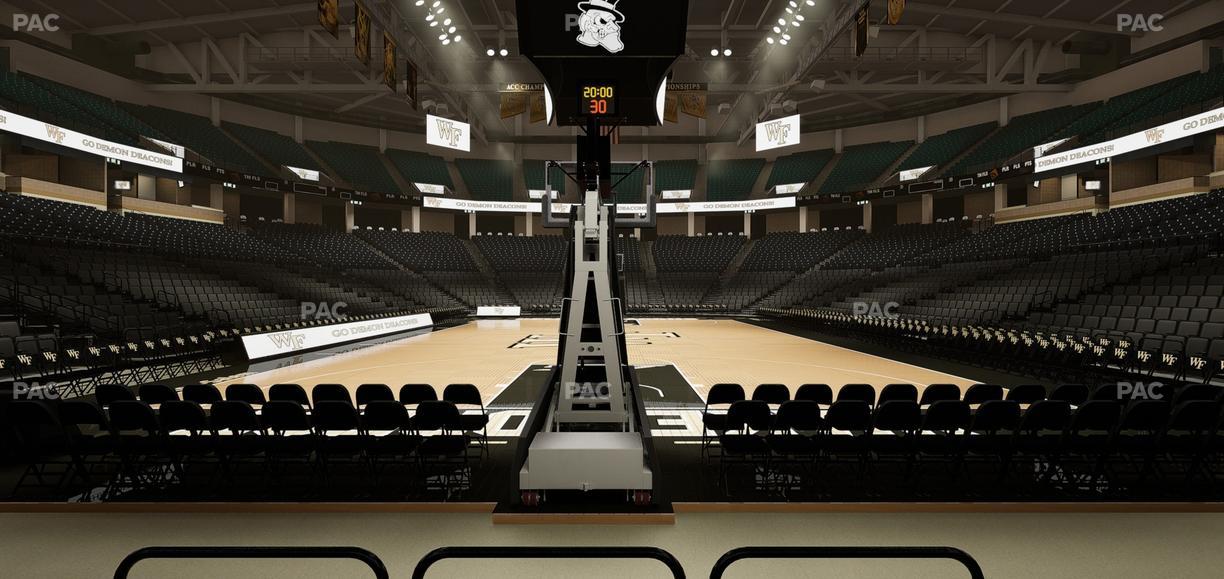 Lawrence Joel Veterans Memorial Coliseum - Section 101 Seat View
