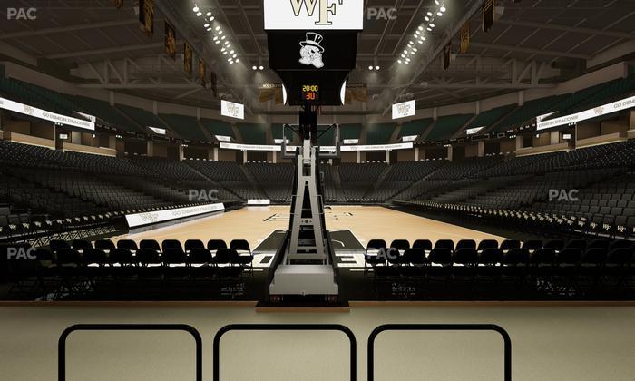 Lawrence Joel Veterans Memorial Coliseum - Section 101 Seat View