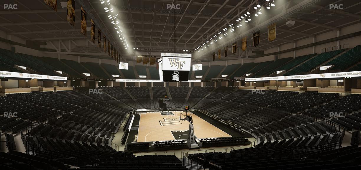 Lawrence Joel Veterans Memorial Coliseum - Section 102 Seat View