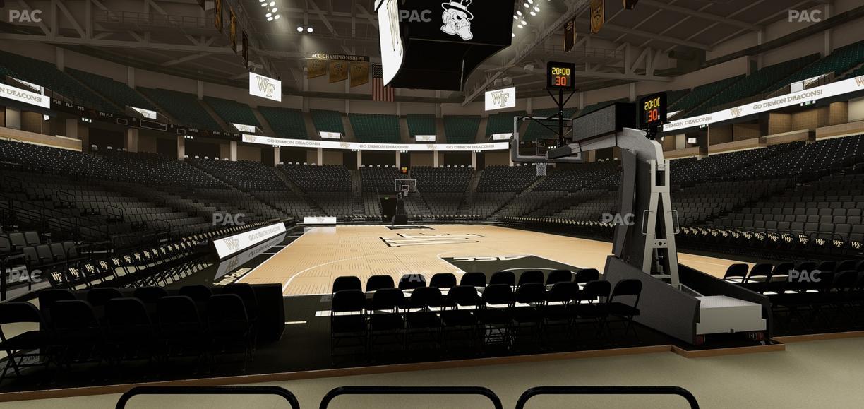 Lawrence Joel Veterans Memorial Coliseum - Section 102 Seat View