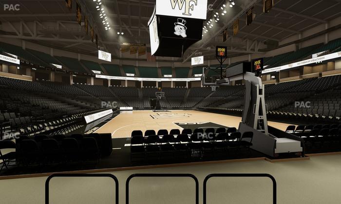 Lawrence Joel Veterans Memorial Coliseum - Section 102 Seat View