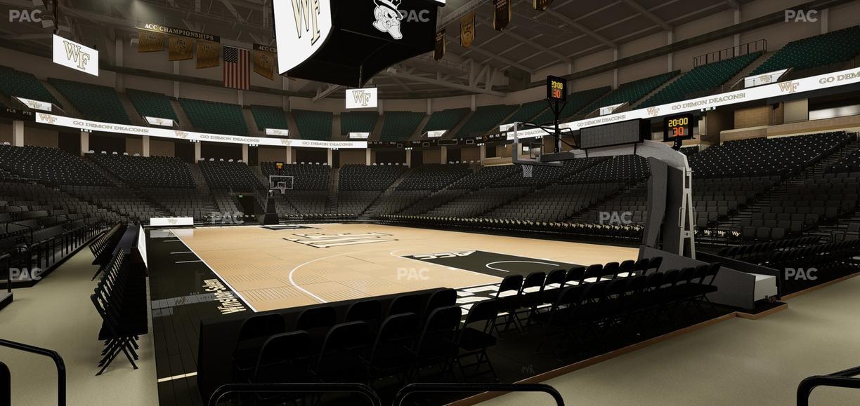 Lawrence Joel Veterans Memorial Coliseum - Section 103 Seat View