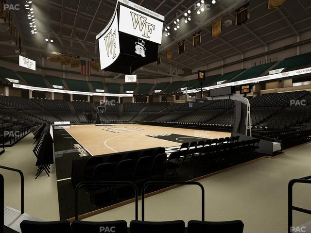 Lawrence Joel Veterans Memorial Coliseum - Section 103 Seat View Lawrence Joel Veterans Memorial Coliseum - Section 103 Seat View