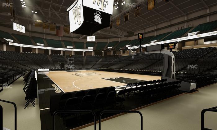Lawrence Joel Veterans Memorial Coliseum - Section 103 Seat View