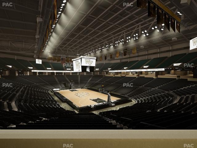 Lawrence Joel Veterans Memorial Coliseum - Section 103 Seat View