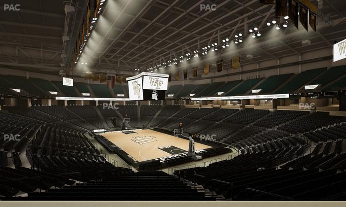 Lawrence Joel Veterans Memorial Coliseum - Section 103 Seat View