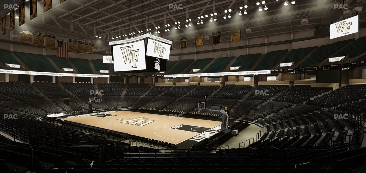 Lawrence Joel Veterans Memorial Coliseum - Section 104 Seat View