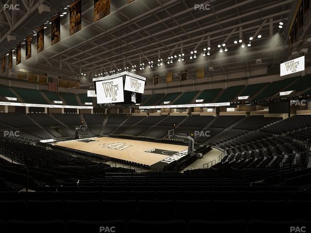 Lawrence Joel Veterans Memorial Coliseum - Section 104 Seat View