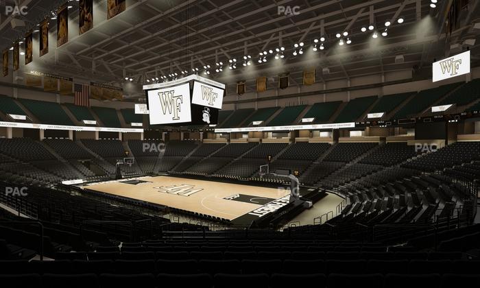 Lawrence Joel Veterans Memorial Coliseum - Section 104 Seat View