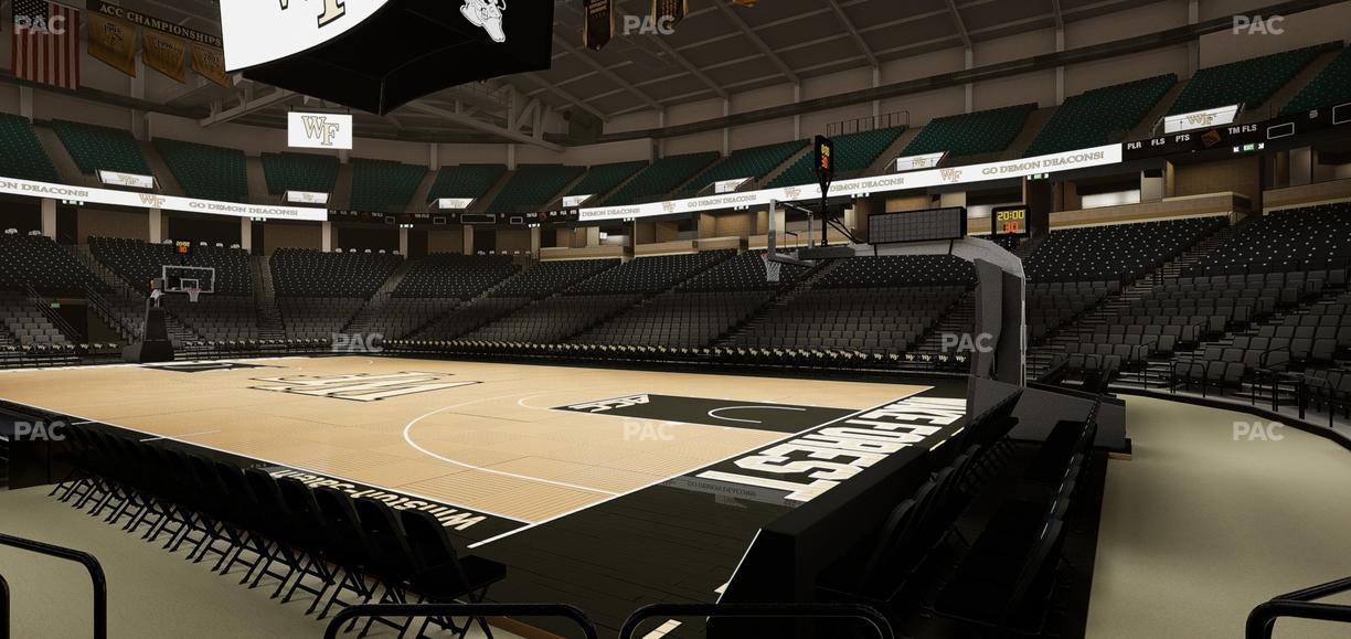 Lawrence Joel Veterans Memorial Coliseum - Section 104 Seat View