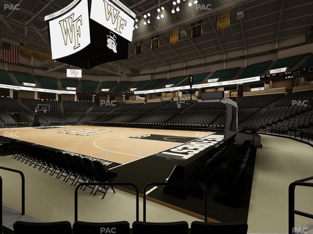 Lawrence Joel Veterans Memorial Coliseum - Section 104 Seat View Lawrence Joel Veterans Memorial Coliseum - Section 104 Seat View