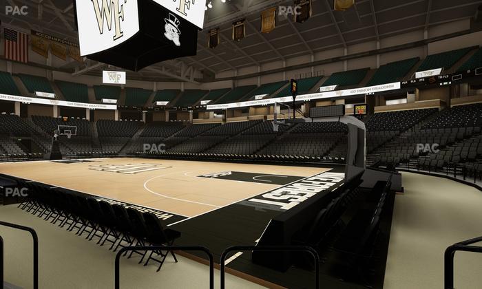 Lawrence Joel Veterans Memorial Coliseum - Section 104 Seat View