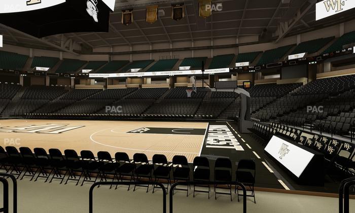 Lawrence Joel Veterans Memorial Coliseum - Section 105 Seat View