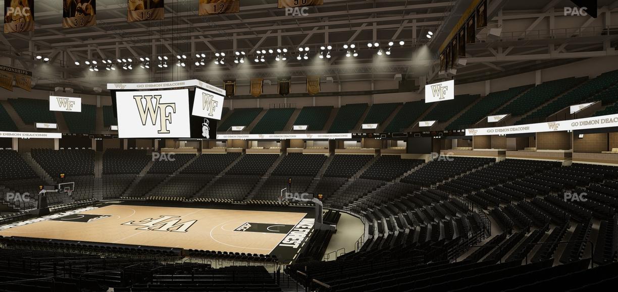 Lawrence Joel Veterans Memorial Coliseum - Section 105 Seat View