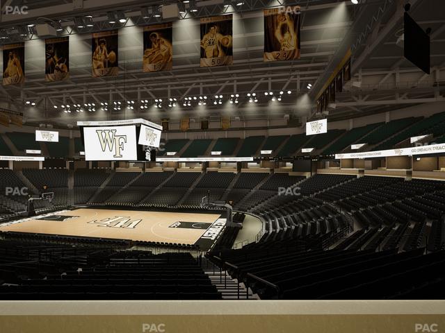 Lawrence Joel Veterans Memorial Coliseum - Section 105 Seat View