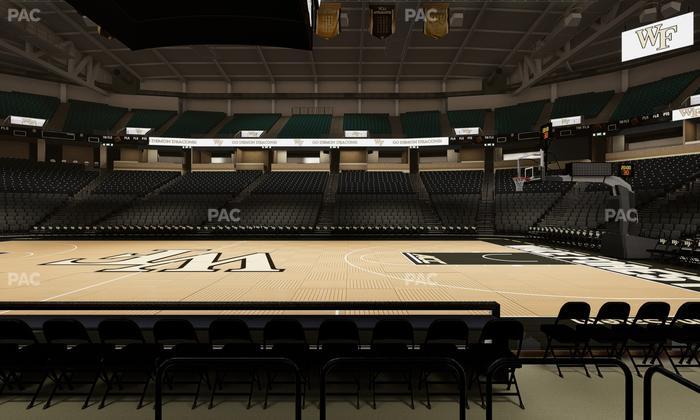Lawrence Joel Veterans Memorial Coliseum - Section 106 Seat View