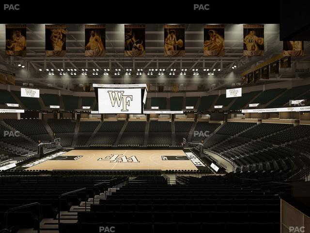 Lawrence Joel Veterans Memorial Coliseum - Section 106 Seat View