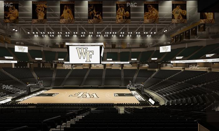 Lawrence Joel Veterans Memorial Coliseum - Section 106 Seat View