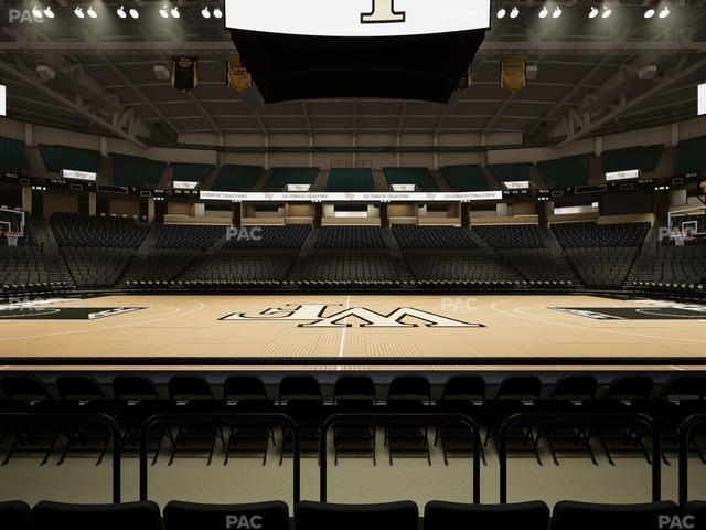 Lawrence Joel Veterans Memorial Coliseum - Section 107 Seat View Lawrence Joel Veterans Memorial Coliseum - Section 107 Seat View