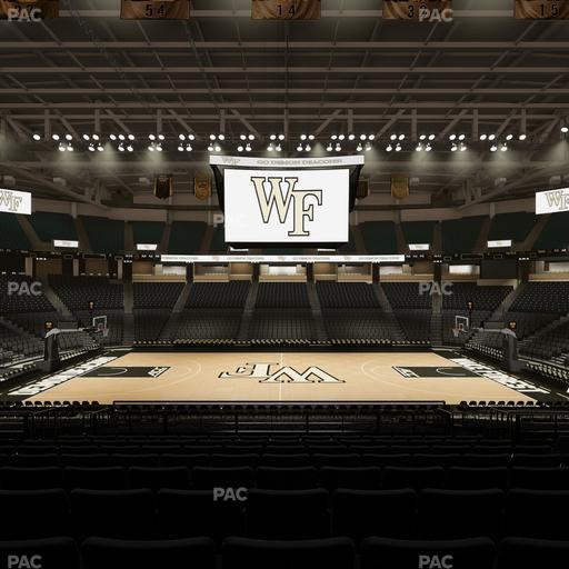 Lawrence Joel Veterans Memorial Coliseum - Section 107 Seat View