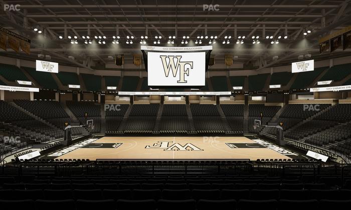 Lawrence Joel Veterans Memorial Coliseum - Section 107 Seat View