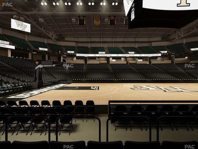 Lawrence Joel Veterans Memorial Coliseum - Section 108 Seat View Lawrence Joel Veterans Memorial Coliseum - Section 108 Seat View
