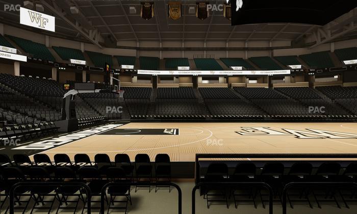 Lawrence Joel Veterans Memorial Coliseum - Section 108 Seat View