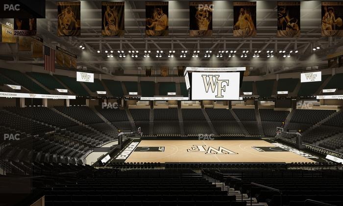 Lawrence Joel Veterans Memorial Coliseum - Section 108 Seat View