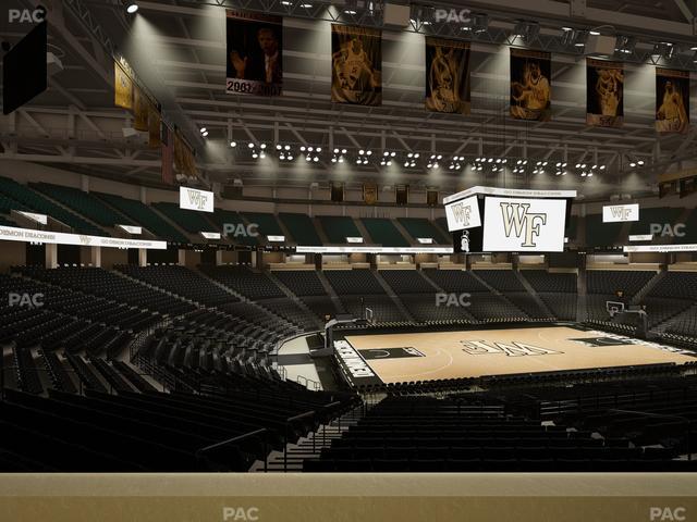 Lawrence Joel Veterans Memorial Coliseum - Section 109 Seat View