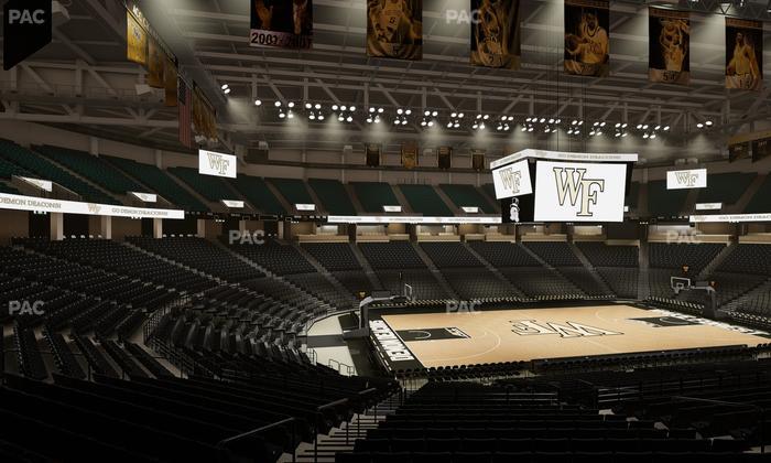 Lawrence Joel Veterans Memorial Coliseum - Section 109 Seat View