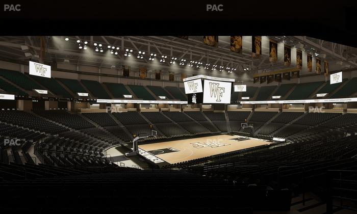 Lawrence Joel Veterans Memorial Coliseum - Section 110 Seat View