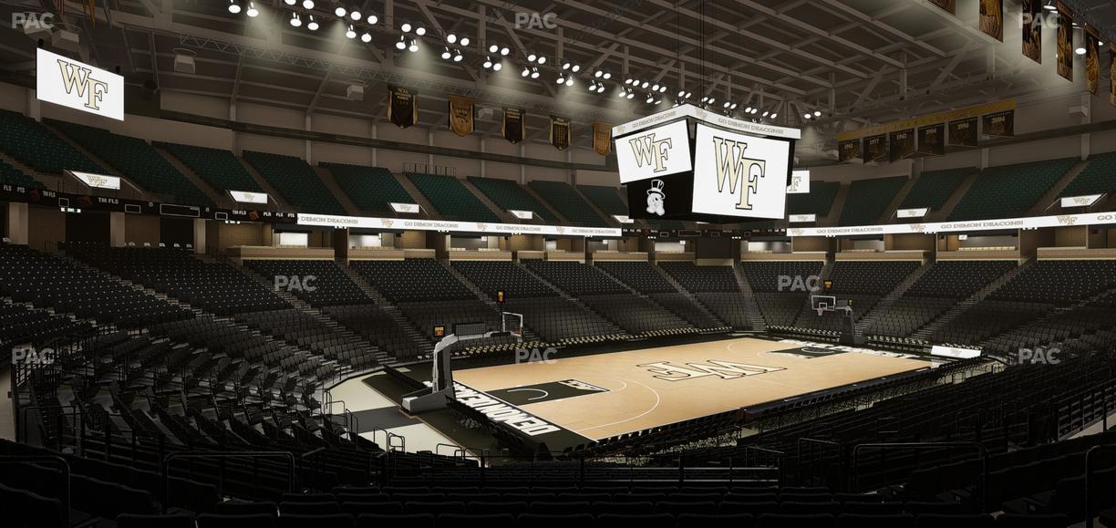 Lawrence Joel Veterans Memorial Coliseum - Section 110 Seat View