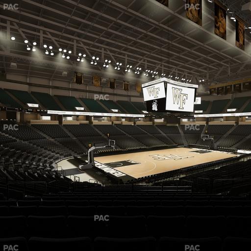 Lawrence Joel Veterans Memorial Coliseum - Section 110 Seat View