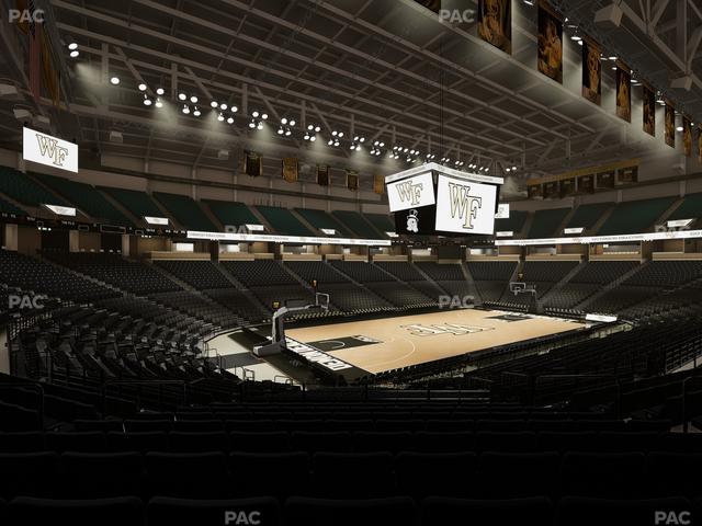 Lawrence Joel Veterans Memorial Coliseum - Section 110 Seat View