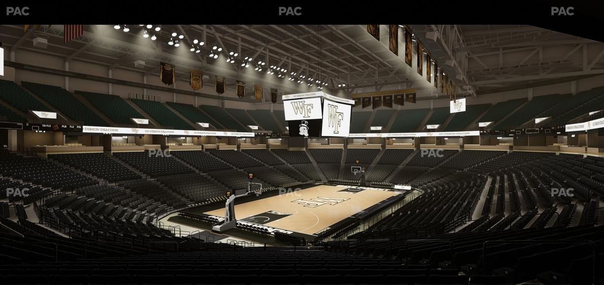 Lawrence Joel Veterans Memorial Coliseum - Section 111 Seat View