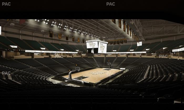 Lawrence Joel Veterans Memorial Coliseum - Section 111 Seat View