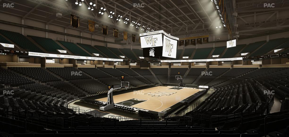 Lawrence Joel Veterans Memorial Coliseum - Section 111 Seat View